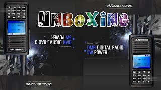 zastone D900 unboxing PMR 446 DMR [upl. by Allenotna]