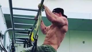 Brad castleberry doing muscle ups [upl. by Ahtenak279]