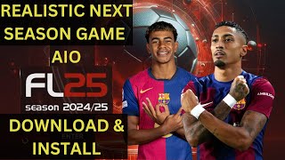 SP FOOTBALL LIFE 25  REALISTIC NEXT SEASON GAME 2025 AIO  SP PATCH [upl. by Assadah]