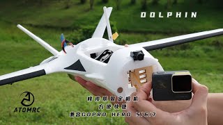 SKYZONEATOMRC Wing Dolphin FPV RC Plane [upl. by Sumahs953]