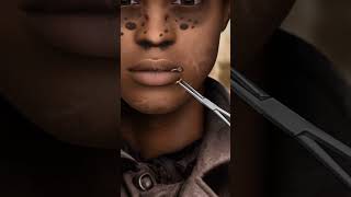 lip piercing removed asmrsounds makeup [upl. by Dasteel]