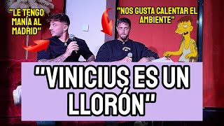 MAFFEO Y RAÍLLO SE RÍEN DE VINICIUS Y PROVOCAN AL BRASILEÑO Y AL REAL MADRID quotLLORA MUCHOquot [upl. by Mikkel896]