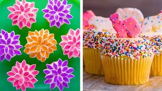 12 Amazing Cupcake Decorating Hacks to Make You Look Like a Pro  Dessert Recipe Ideas by So Yummy [upl. by Ritch]