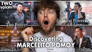 DISCOVERING MARCELITO POMOY The Prayer The Power of Love Time to Say Goodbye  Vocal Reaction [upl. by Remo]