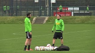 Mönchengladbach Auftakttraining mit Neuzugang Hofmann [upl. by Burroughs438]