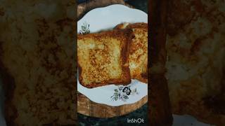 French Toast Easy homemade breakfast for alleveryone everyonefollowers breakfast egg bread [upl. by Aicenav]