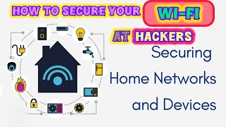 How to secure home network  Your home wifi network secure from hacker  Home network security [upl. by Crabb]