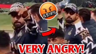 quotZIMBABARquot Chants Babar Azam Very Angry Viral Moment 🤬 PSL Babar Azam Cricket News Facts [upl. by Milli90]