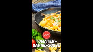 Diese TomatenSahneSauce musst Du probieren Shorts [upl. by Garretson23]