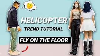 Helicopter helicopter Tiktok Tutorial  How to Do Fazlija  Helikopter Tiktok Trend [upl. by Etteniotna]