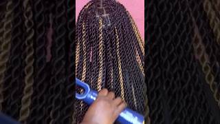 Rope twist detailed tutorial drops soon hairstylist hairtutorial viralvideo subscribemychannel l [upl. by Ailefo]