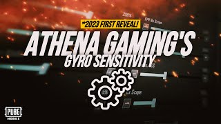 ATHENA Gaming’s 2023 GYRO SENSITIVITY SETTING REVEAL😱 [upl. by Fleda]