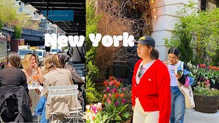 4K🇺🇸NYC Spring Walk🗽Chelsea Market to Little Island in Downtown Manhattan  April 2022 [upl. by Cindie480]