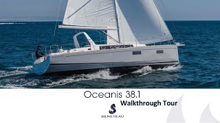 Brand New 2024 Beneteau Oceanis 381 Walkthrough  Retail 395440 [upl. by Fife]