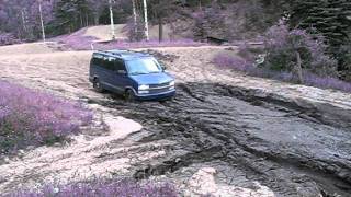 Minivan selfmade commercial  quotLike a Rockquot Chevrolet Astro AWD off road [upl. by Hole978]