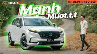 HONDA CRV 2024 HYBRID mạnh kiểu mượt mà và vẫn lái quá hay với khúc C  GearUp Indepth Review [upl. by Faxon]