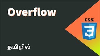 CSS Overflow Overflow X and Y Properties Explained in Tamil [upl. by Ecital287]