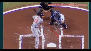 Chris Davis How To Hit An OutSide Pitch For A Home Run OPPO POWER Baseball Hitting Mechanic MLB [upl. by Mojgan]