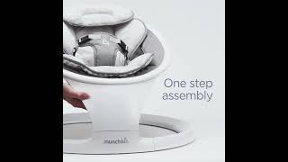 Introducing Munchkin Bluetooth Enabled Baby Swing [upl. by Rangel]