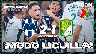 HIGHLIGHTS  Monterrey 21 León  Liga Mx AP2024  J17  TUDN [upl. by Dhu]