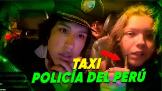 🍀PASAJEROS SE PONEN A FUM4R EN MI CARRO 🍀  TAXICHURRO VERSÍON POLICÍA  IOWEN👮 [upl. by Ginzburg]