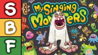 Ranking EVERY My Singing Monsters Monster Plant Island [upl. by Antin]