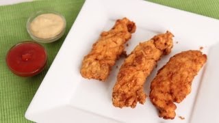 Chicken Fingers Recipe  Laura Vitale  Laura in the Kitchen Episode 617 [upl. by Ellemac514]