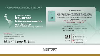 10 de octubre de 2024 Seminario permanente izquierdas latinoamericanas en debate Miradas desde [upl. by Nagek]