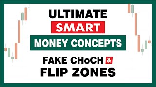 Ultimate Smart Money Concept  Fake CHoCH amp Flip Zones [upl. by Iretak606]