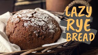 This Rye Bread Needs No Kneading 🍞  Angry Broccoli Recipes [upl. by Sedberry]