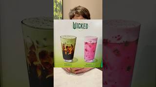 Wicked movie themed Drinks at Starbucks [upl. by Carbo]