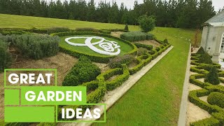 How to Create a FrenchStyle Parterre Garden  GARDEN  Great Home Ideas [upl. by Lotti]