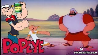 POPEYE THE SAILOR MAN Greek Mirthology 1954 Remastered HD 1080p  Jackson Beck Jack Mercer [upl. by Darnall504]