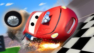 Tom the Tow Truck  Crash Bang Wallop  Car City  Cars and Trucks Cartoon for kids [upl. by Anela431]