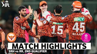 SRH vs RR 2nd Qualifier Match IPL 2024 Highlights  IPL Highlights 2024  SRH vs RR highlights 2024 [upl. by Asek]