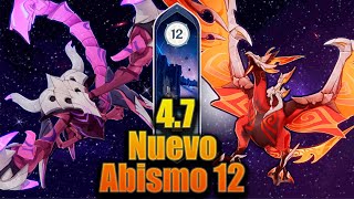 47 NUEVO ABISMO 12 Análisis y Equipos Genshin Impact 47 [upl. by Weitzman]