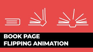 Book Page Flipping Animation Tutorial  After Effects Tutorials [upl. by Ciredec500]