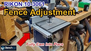 Rikon 103061 Fence Adjustment  Latest Model Fully Adjustable Fence  EP64 [upl. by Buford]