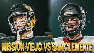 Mission Viejo vs San Clemente  South County Rivals Battle [upl. by Wrightson]