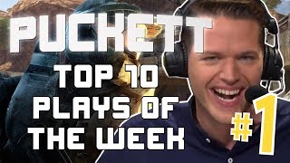 PUCKETTs Top 10 Plays of the Week 1  Halo 3 [upl. by Ahtamas]