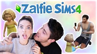 We have a toddler  Zalfie Sims Edition 22 [upl. by Aicinad]