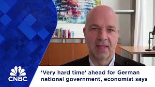 Very hard time ahead for German national government economist says [upl. by Irem]