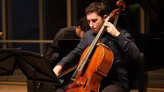 BRAHMS Trio No 1 in B major Op 8  ChamberFest Cleveland 2018 [upl. by Eissac998]