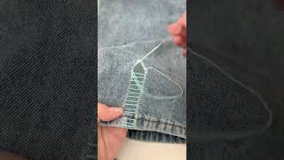 Sewing Classroom How to Repair Torn Clothes with Needle and Threadsewing sewing [upl. by Sandye858]