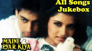 Maine Pyar Kiya  All Songs Jukebox  Salman Khan amp Bhagyashree  Old Hindi Songs  Evergreen Hits [upl. by Macgregor]