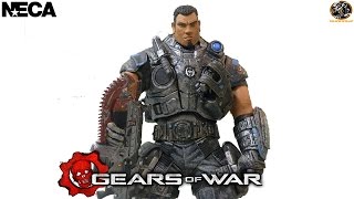 NECA Gears of War Dominic Santiago Figure Unboxing amp Review [upl. by Folberth]