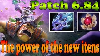 Dota 2  Patch 684  The Power of The New Itens  Lotus Orb and Moon Shard [upl. by Florrie917]