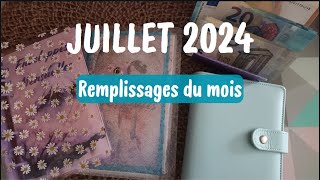 Remplissage Enveloppes Budget Juillet 2024 [upl. by Viradis]