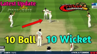 New Update Bowling Trick Of Test Match WCC2 Test Bowling Trick [upl. by Nyleuqcaj140]