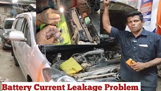 Car Battery Current Leakage amp Battery Drains Trouble Fix [upl. by Aibar324]